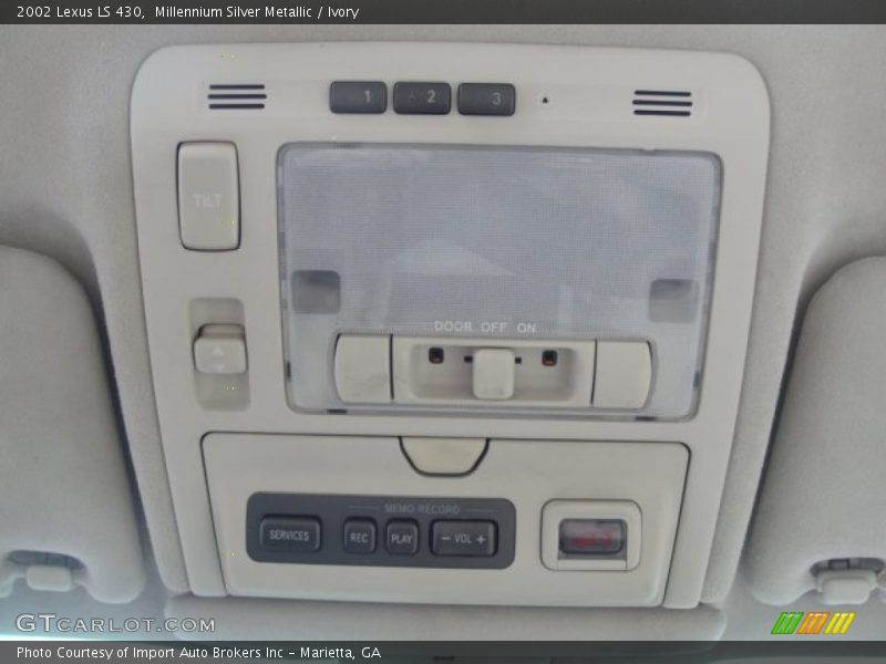 Millennium Silver Metallic / Ivory 2002 Lexus LS 430