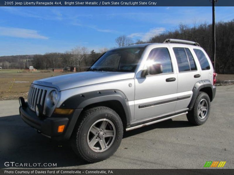 Bright Silver Metallic / Dark Slate Gray/Light Slate Gray 2005 Jeep Liberty Renegade 4x4