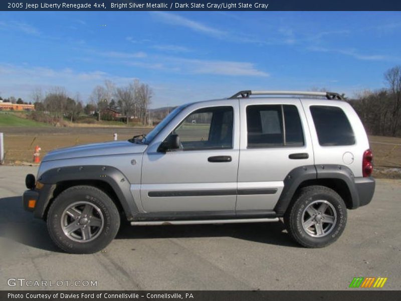 Bright Silver Metallic / Dark Slate Gray/Light Slate Gray 2005 Jeep Liberty Renegade 4x4