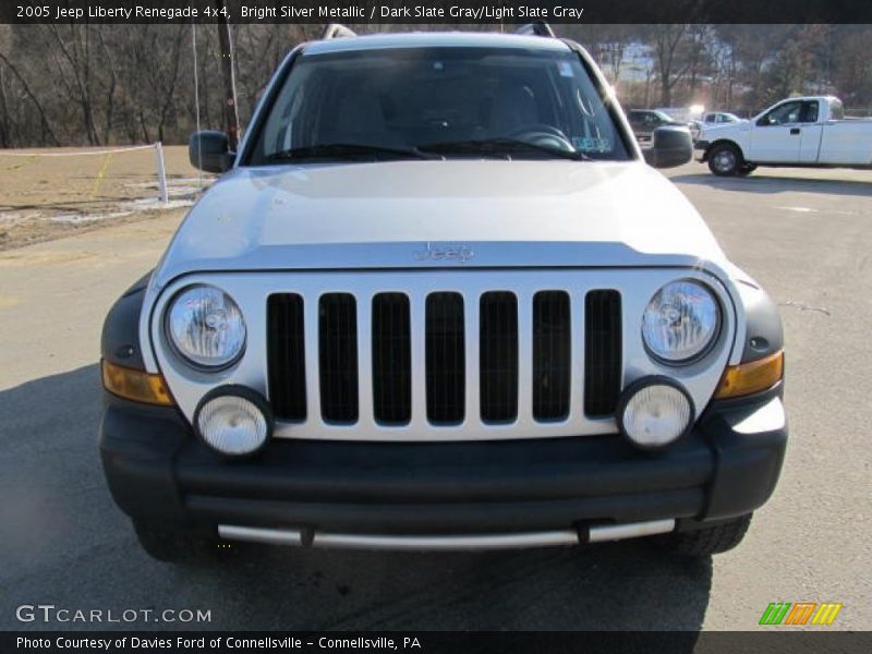 Bright Silver Metallic / Dark Slate Gray/Light Slate Gray 2005 Jeep Liberty Renegade 4x4