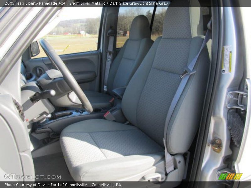 Bright Silver Metallic / Dark Slate Gray/Light Slate Gray 2005 Jeep Liberty Renegade 4x4
