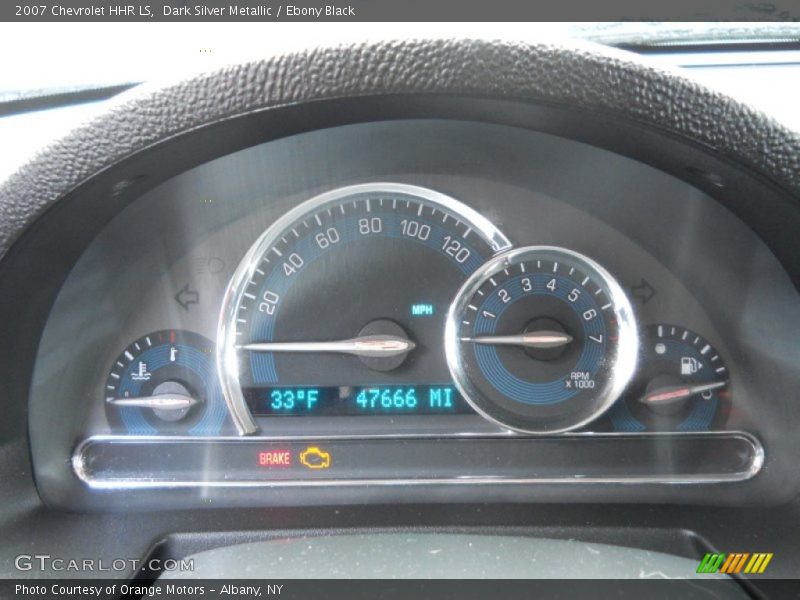 Dark Silver Metallic / Ebony Black 2007 Chevrolet HHR LS
