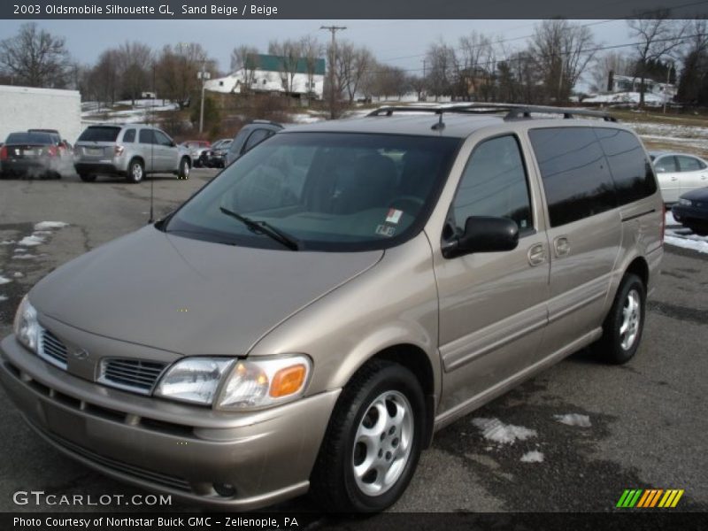 Sand Beige / Beige 2003 Oldsmobile Silhouette GL
