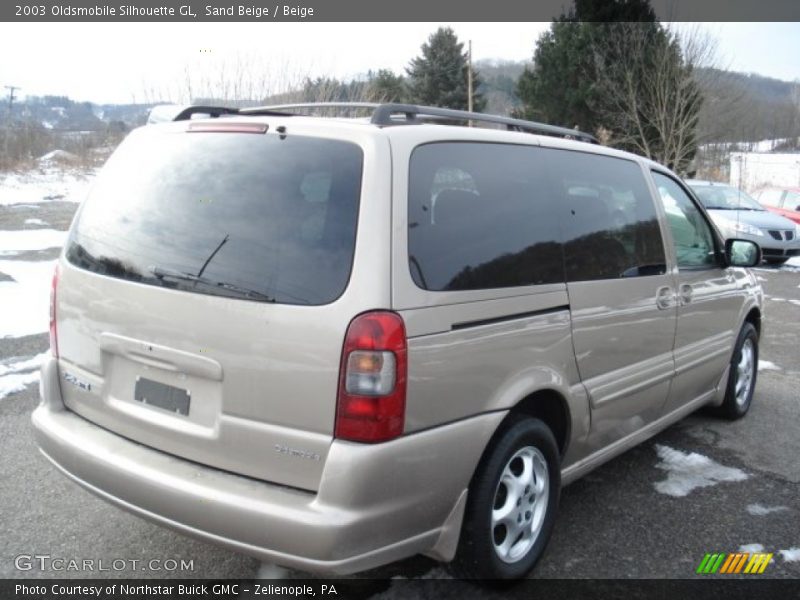 Sand Beige / Beige 2003 Oldsmobile Silhouette GL