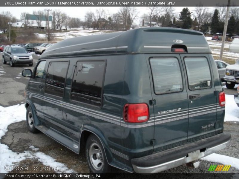  2001 Ram Van 1500 Passenger Conversion Dark Spruce Green Metallic