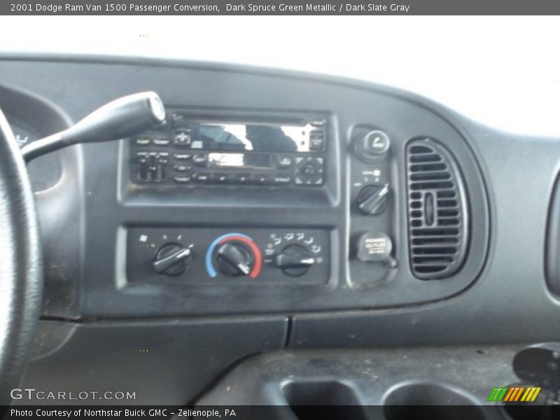 Dark Spruce Green Metallic / Dark Slate Gray 2001 Dodge Ram Van 1500 Passenger Conversion