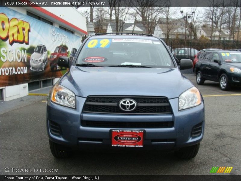 Pacific Blue Metallic / Ash Gray 2009 Toyota RAV4 4WD