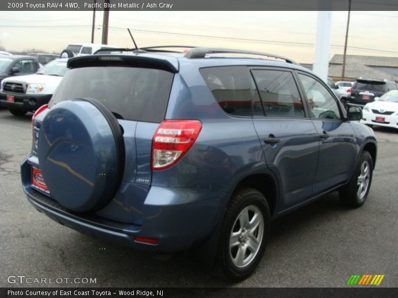 Pacific Blue Metallic / Ash Gray 2009 Toyota RAV4 4WD