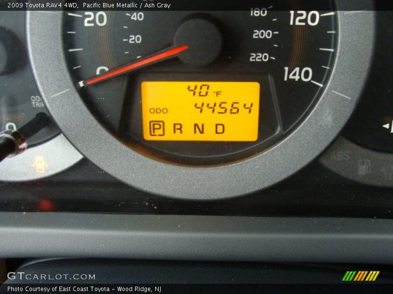 Pacific Blue Metallic / Ash Gray 2009 Toyota RAV4 4WD