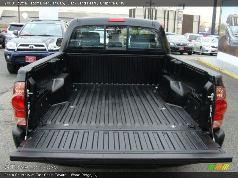Black Sand Pearl / Graphite Gray 2008 Toyota Tacoma Regular Cab