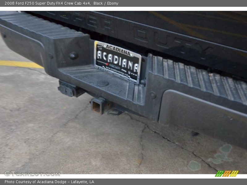 Black / Ebony 2008 Ford F250 Super Duty FX4 Crew Cab 4x4