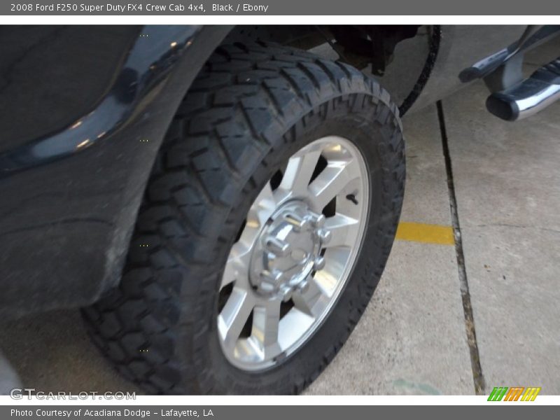 Black / Ebony 2008 Ford F250 Super Duty FX4 Crew Cab 4x4