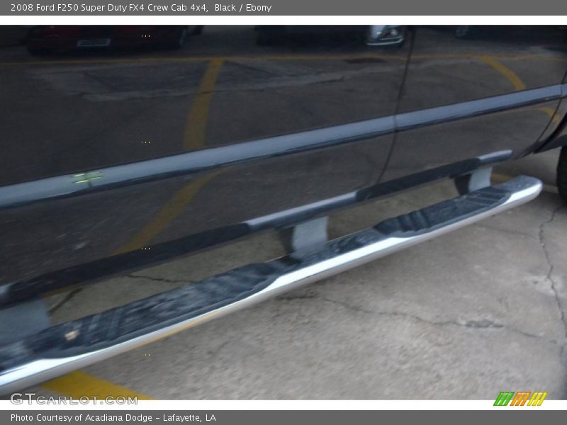 Black / Ebony 2008 Ford F250 Super Duty FX4 Crew Cab 4x4