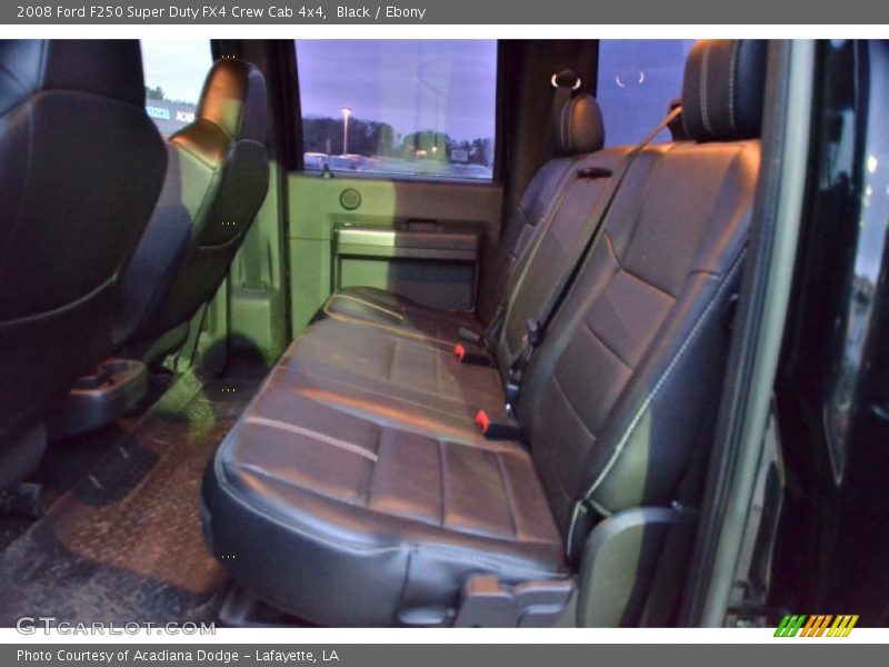 Black / Ebony 2008 Ford F250 Super Duty FX4 Crew Cab 4x4