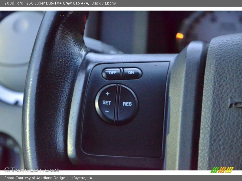 Black / Ebony 2008 Ford F250 Super Duty FX4 Crew Cab 4x4
