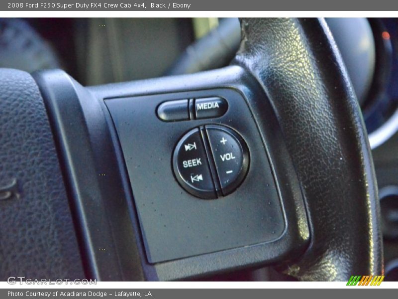 Black / Ebony 2008 Ford F250 Super Duty FX4 Crew Cab 4x4