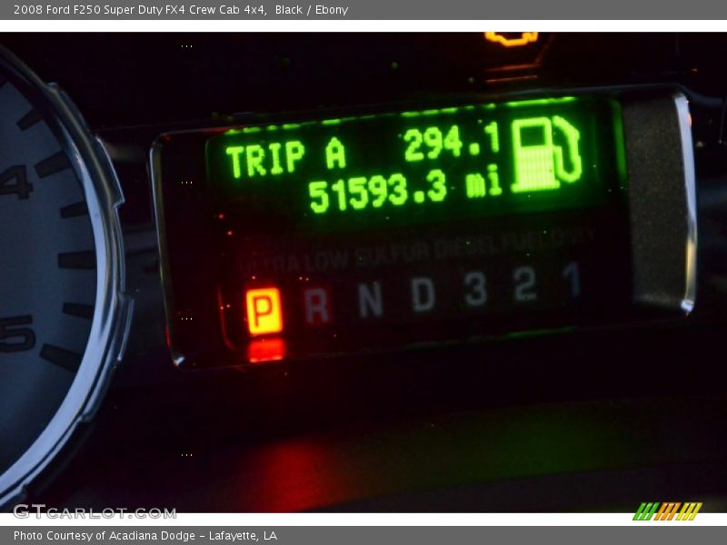 Black / Ebony 2008 Ford F250 Super Duty FX4 Crew Cab 4x4