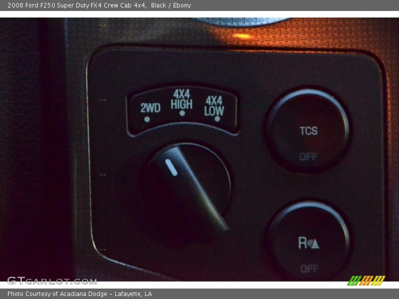 Black / Ebony 2008 Ford F250 Super Duty FX4 Crew Cab 4x4