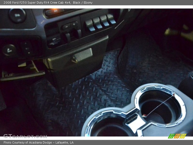 Black / Ebony 2008 Ford F250 Super Duty FX4 Crew Cab 4x4