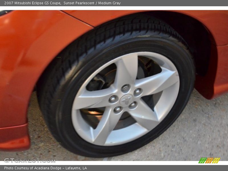 Sunset Pearlescent / Medium Gray 2007 Mitsubishi Eclipse GS Coupe