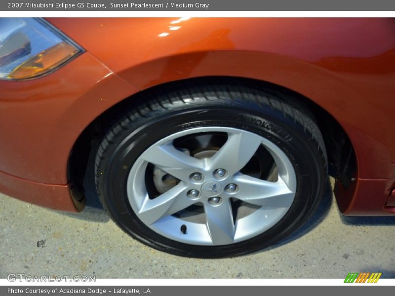 Sunset Pearlescent / Medium Gray 2007 Mitsubishi Eclipse GS Coupe