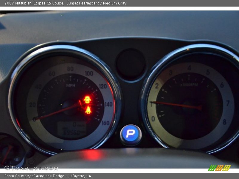 Sunset Pearlescent / Medium Gray 2007 Mitsubishi Eclipse GS Coupe