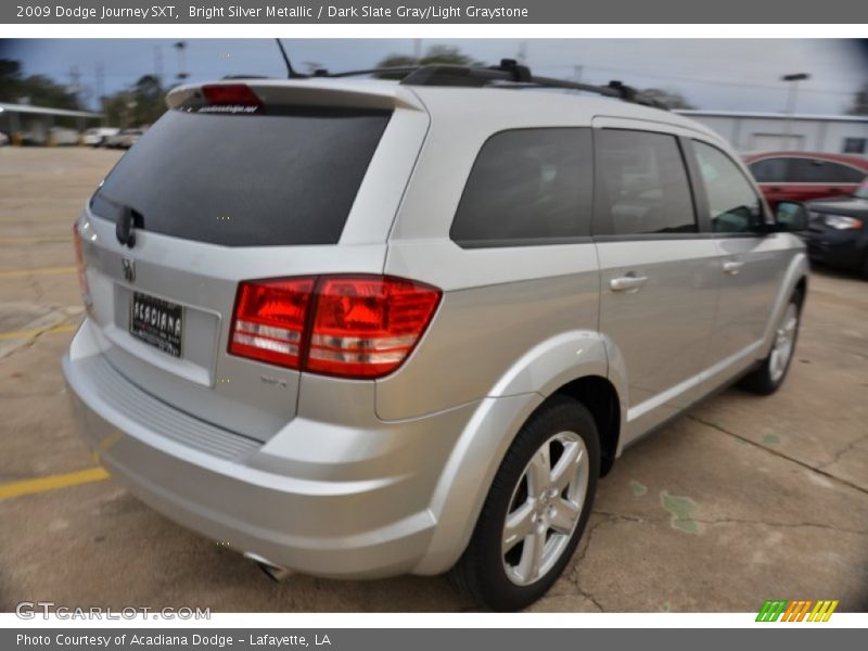 Bright Silver Metallic / Dark Slate Gray/Light Graystone 2009 Dodge Journey SXT