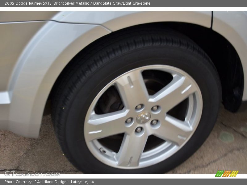 Bright Silver Metallic / Dark Slate Gray/Light Graystone 2009 Dodge Journey SXT