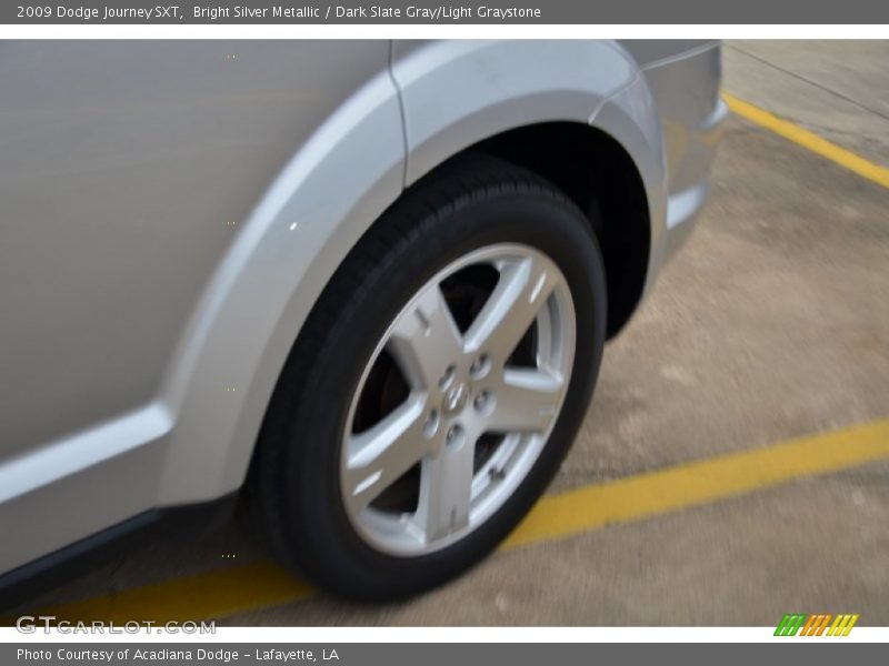 Bright Silver Metallic / Dark Slate Gray/Light Graystone 2009 Dodge Journey SXT