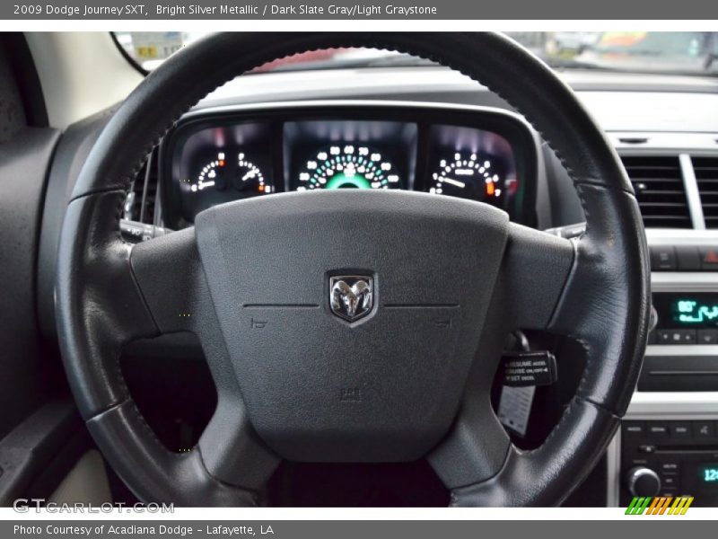 Bright Silver Metallic / Dark Slate Gray/Light Graystone 2009 Dodge Journey SXT