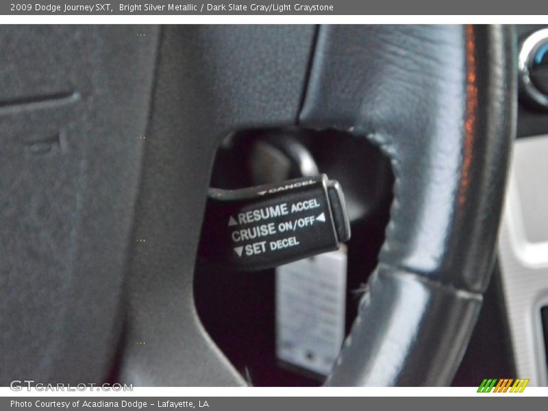 Bright Silver Metallic / Dark Slate Gray/Light Graystone 2009 Dodge Journey SXT