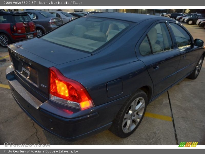 Barents Blue Metallic / Taupe 2009 Volvo S60 2.5T