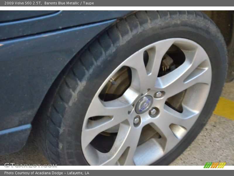 Barents Blue Metallic / Taupe 2009 Volvo S60 2.5T