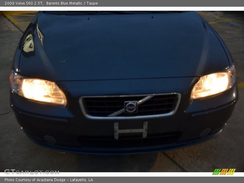 Barents Blue Metallic / Taupe 2009 Volvo S60 2.5T