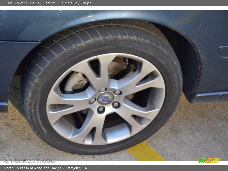 Barents Blue Metallic / Taupe 2009 Volvo S60 2.5T