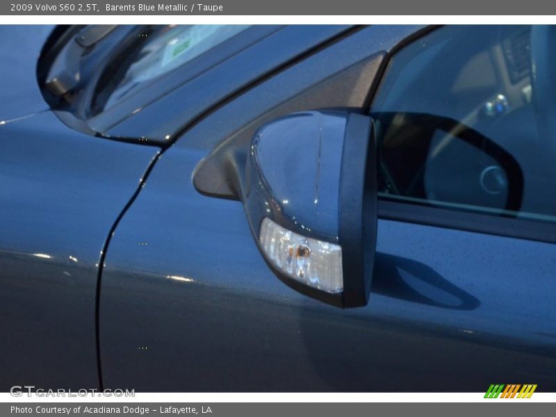 Barents Blue Metallic / Taupe 2009 Volvo S60 2.5T