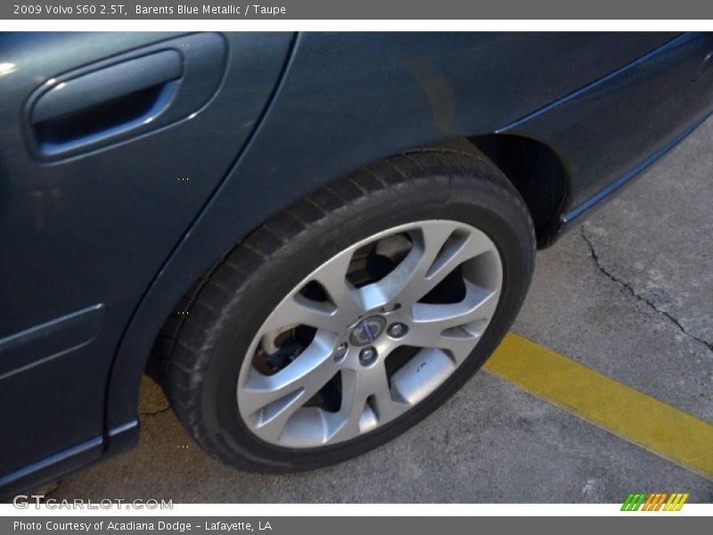 Barents Blue Metallic / Taupe 2009 Volvo S60 2.5T