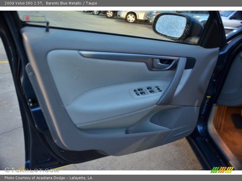 Barents Blue Metallic / Taupe 2009 Volvo S60 2.5T