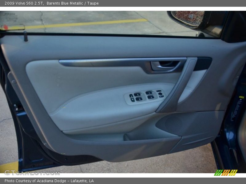 Barents Blue Metallic / Taupe 2009 Volvo S60 2.5T