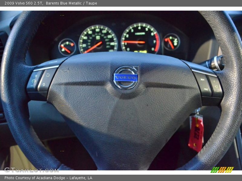 Barents Blue Metallic / Taupe 2009 Volvo S60 2.5T