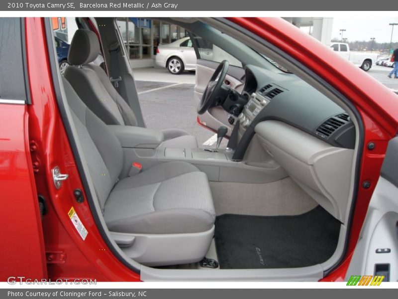 Barcelona Red Metallic / Ash Gray 2010 Toyota Camry SE