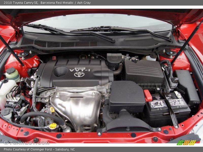 Barcelona Red Metallic / Ash Gray 2010 Toyota Camry SE