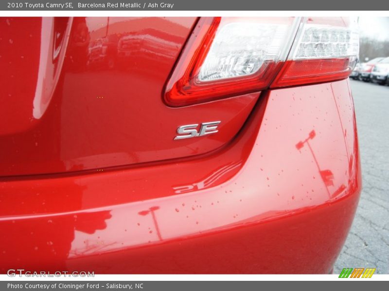Barcelona Red Metallic / Ash Gray 2010 Toyota Camry SE