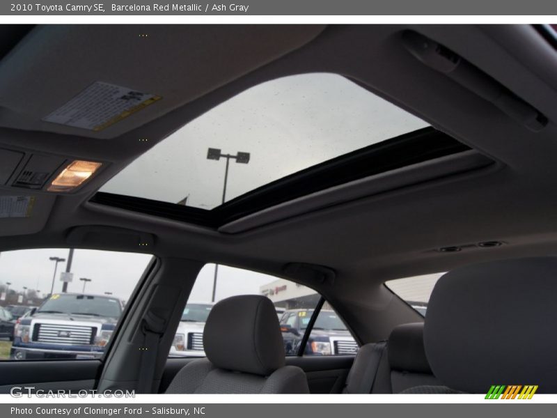 Barcelona Red Metallic / Ash Gray 2010 Toyota Camry SE