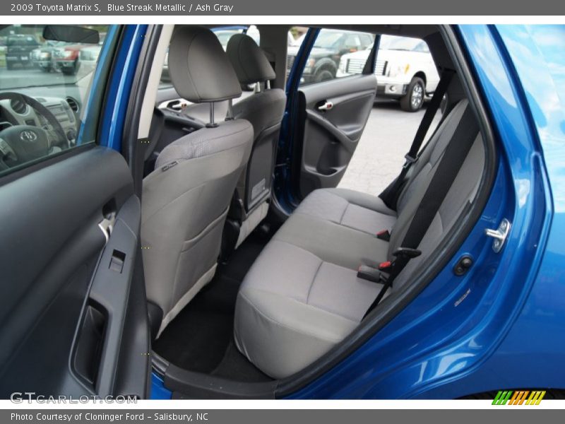 Blue Streak Metallic / Ash Gray 2009 Toyota Matrix S