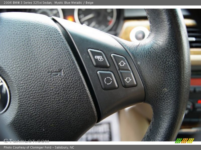 Mystic Blue Metallic / Beige 2006 BMW 3 Series 325xi Sedan