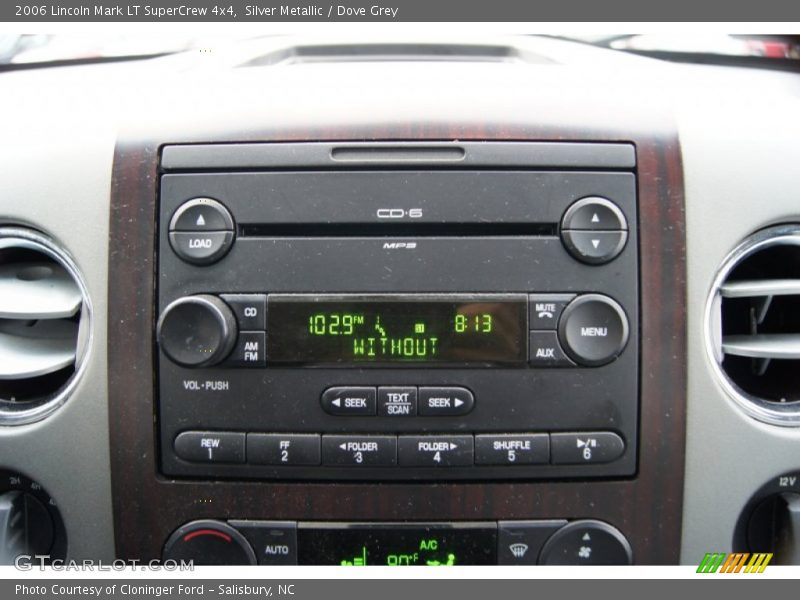 Audio System of 2006 Mark LT SuperCrew 4x4