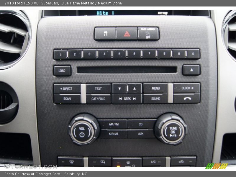 Controls of 2010 F150 XLT SuperCab