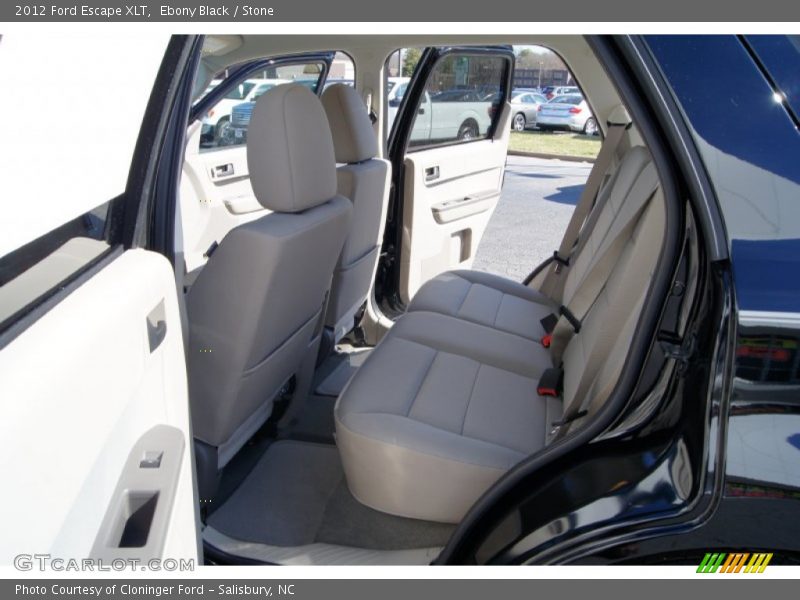Ebony Black / Stone 2012 Ford Escape XLT