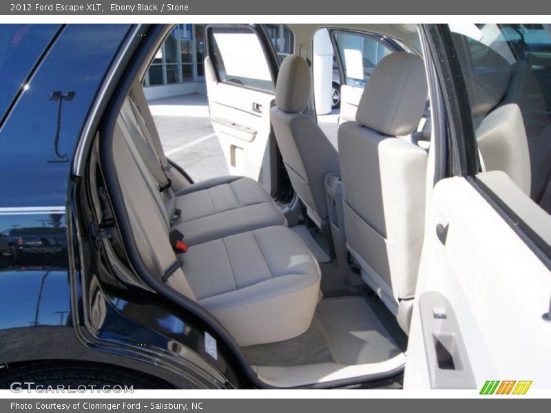 Ebony Black / Stone 2012 Ford Escape XLT